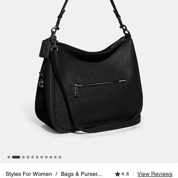 Coach Cary Shoulder Bag Green - Picture 7 of 9